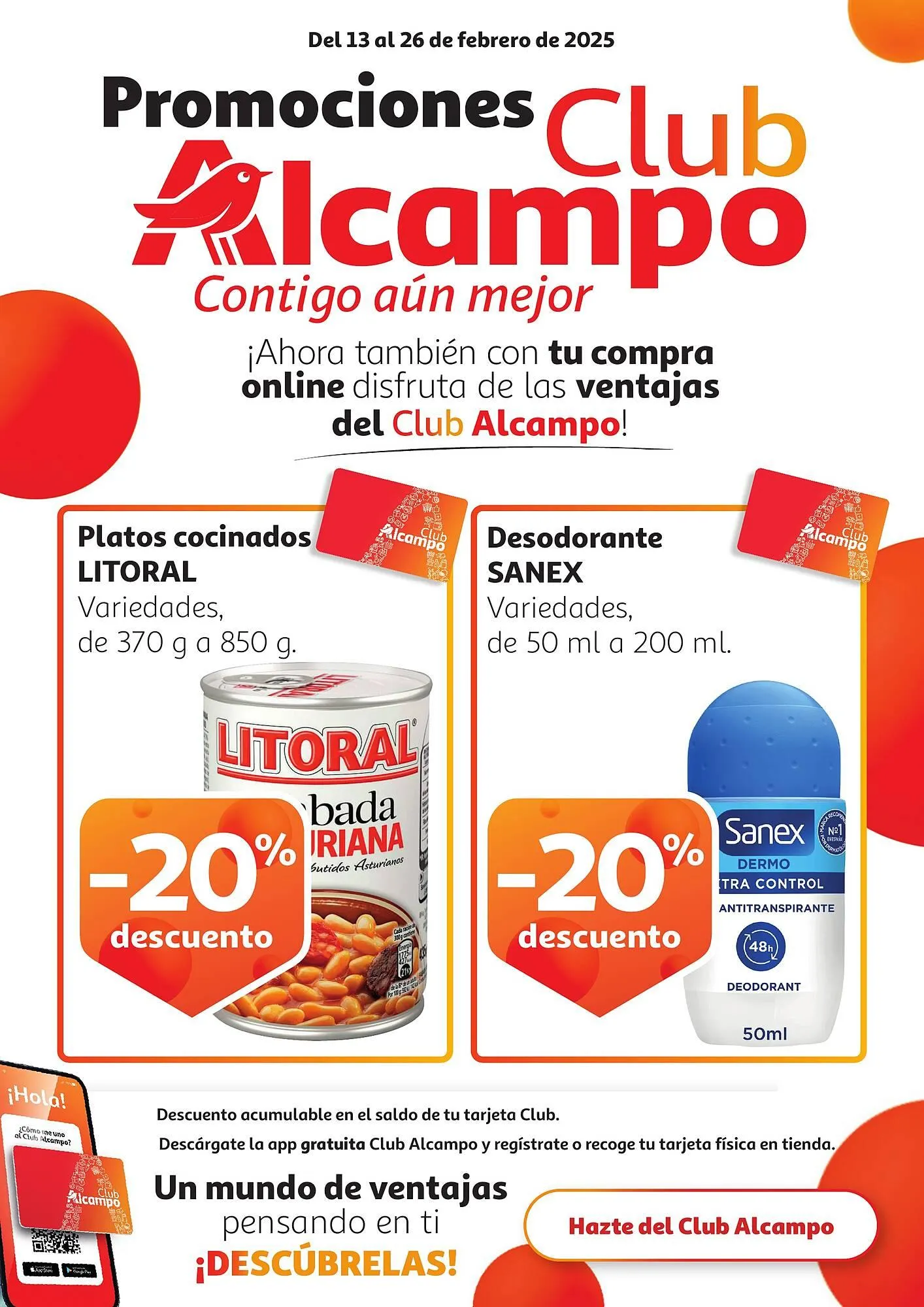 Catálogo de Folleto Alcampo 13 de febrero al 26 de febrero 2025 - Página 1