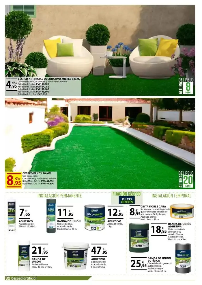 Catálogo de JARDINES Y TERRAZAS 2025 8 de mayo al 15 de julio 2025 - Página 32