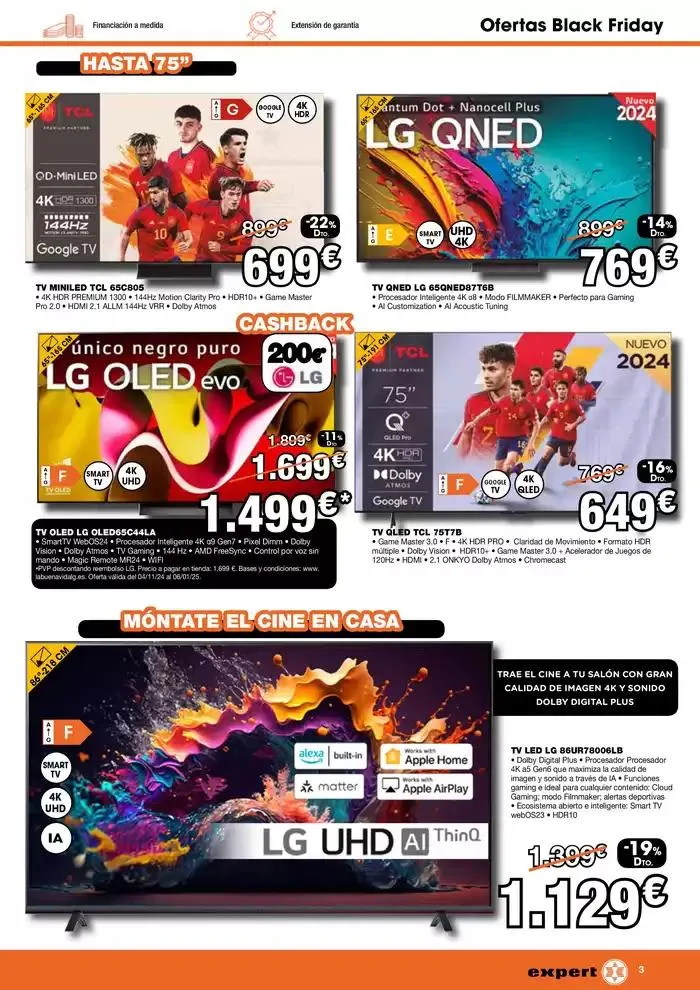 Catálogo de OFERTAS BLACK FRIDAY 20 de noviembre al 30 de noviembre 2024 - Página 3