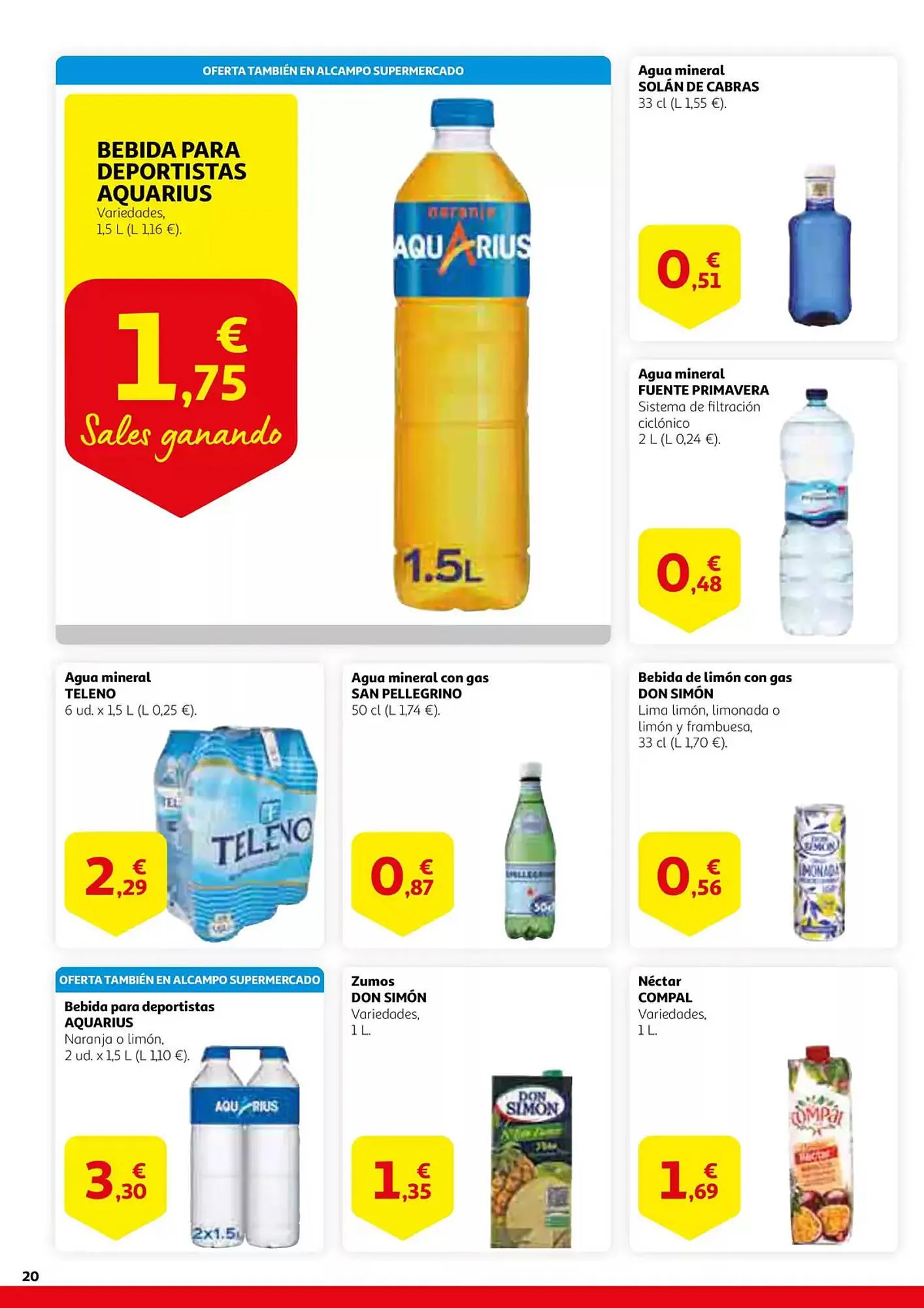 Catálogo de Folleto Alcampo 7 de noviembre al 20 de noviembre 2024 - Página 20