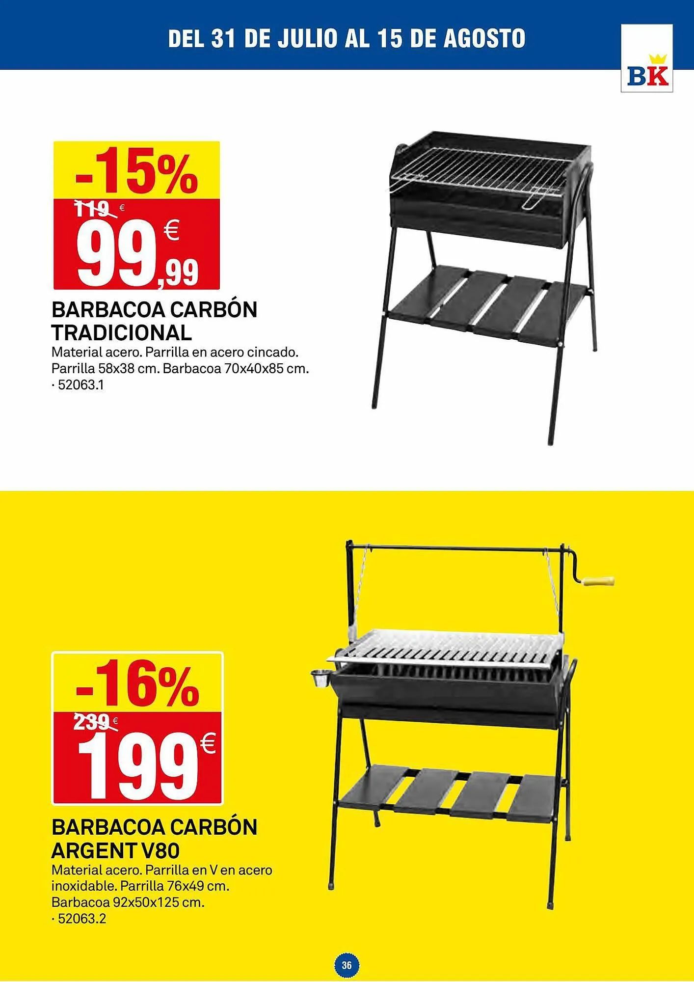 Catálogo de Folleto Bricoking 31 de julio al 3 de agosto 2023 - Página 36