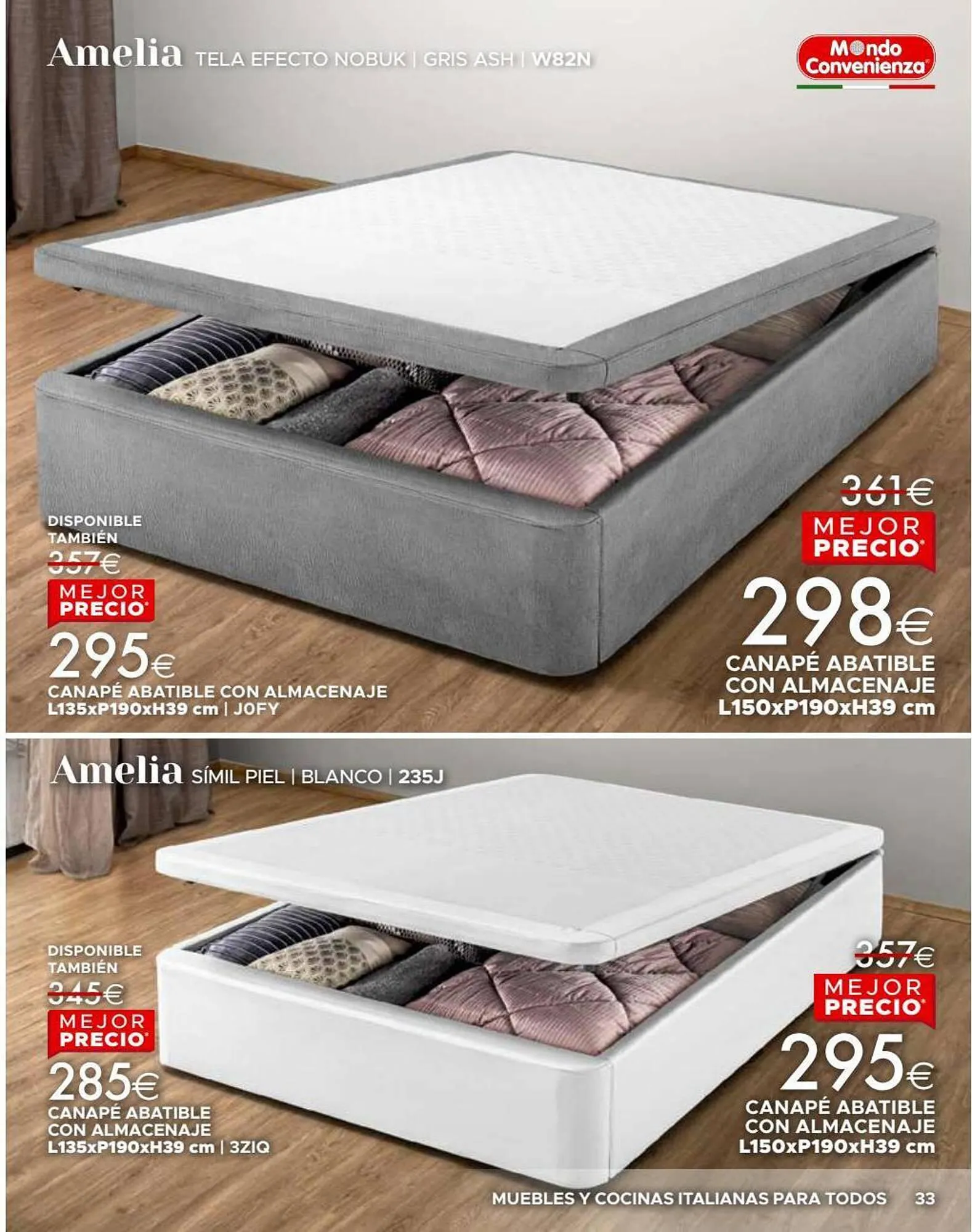 Catálogo de Folleto Mondo Convenienza 1 de junio al 31 de diciembre 2023 - Página 35