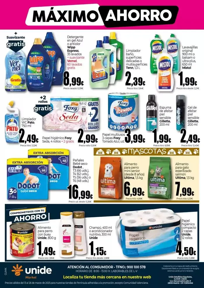 Catálogo de Máximo Ahorro en UNIDE Market Península 13 de marzo al 26 de marzo 2025 - Página 8
