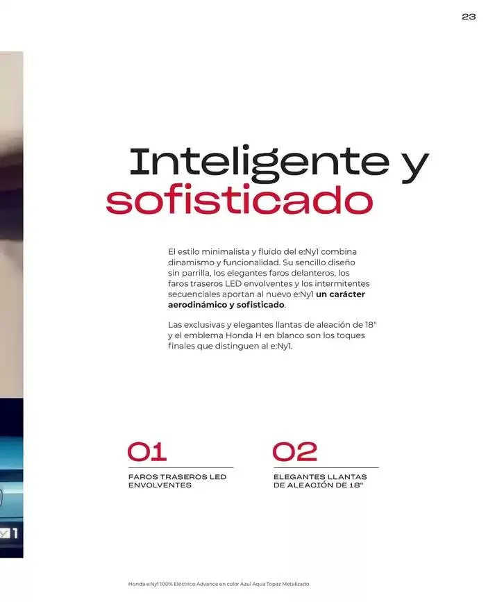 Catálogo de Honda E:Ny1 30 de agosto al 30 de junio 2025 - Página 23