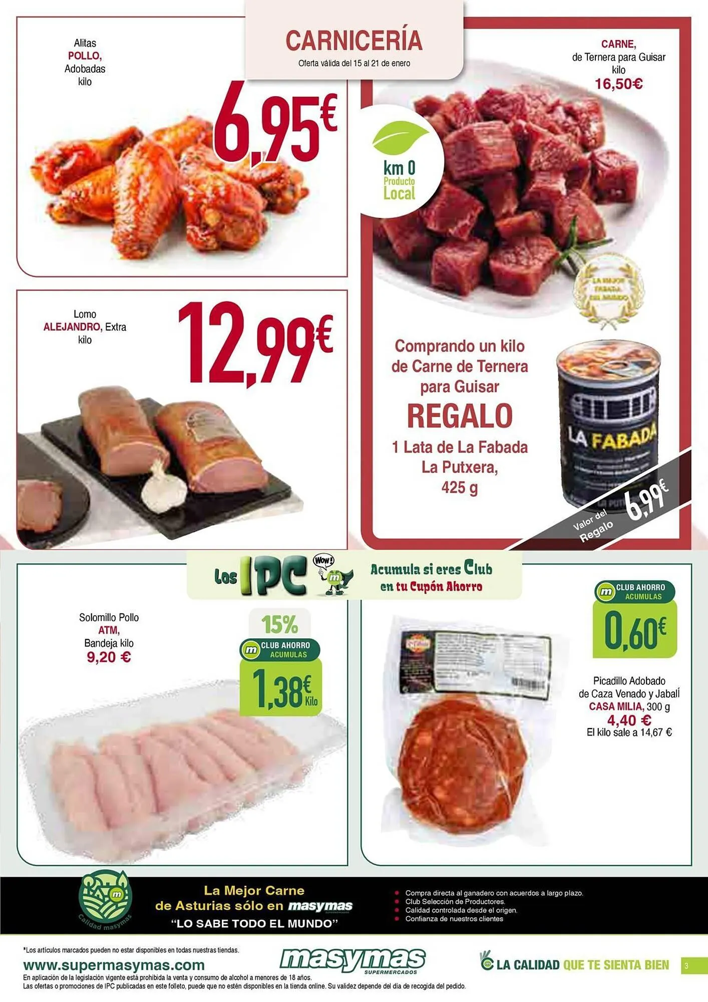 Catálogo de Folleto Masymas 15 de enero al 21 de enero 2026 - Página 3