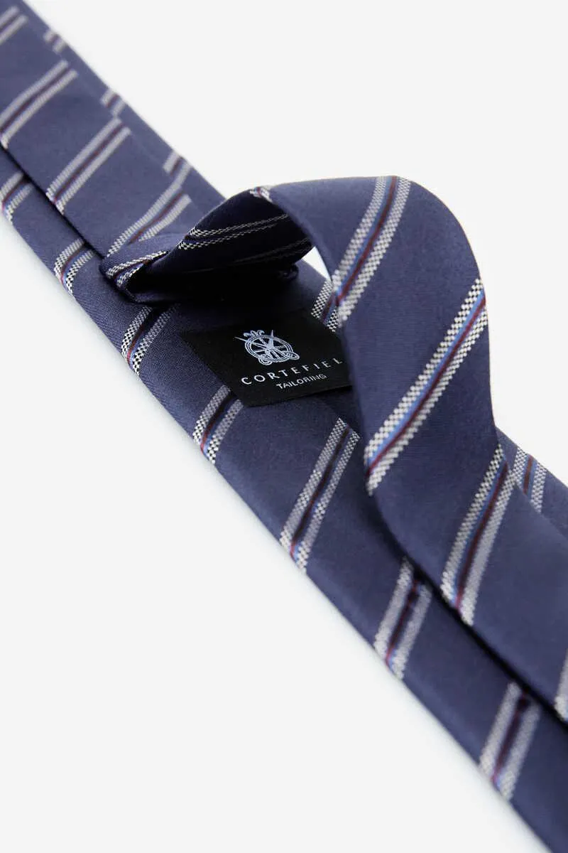 Corbata seda natural