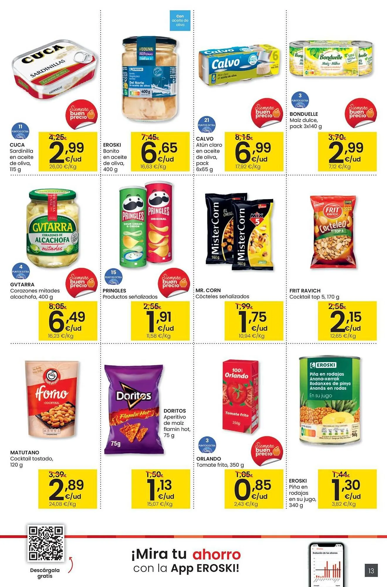 Catálogo de Folleto Eroski 21 de marzo al 2 de abril 2024 - Página 13