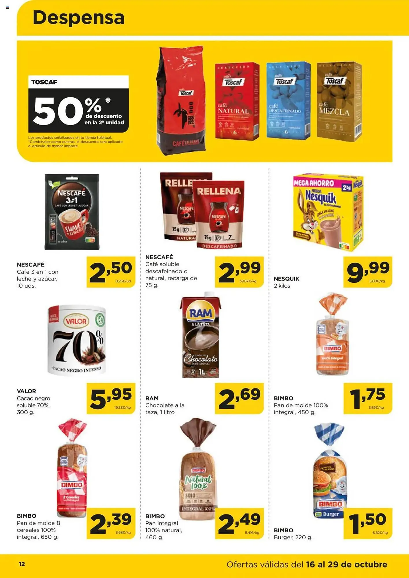 Catálogo de Folleto Alimerka 16 de octubre al 29 de octubre 2025 - Página 12