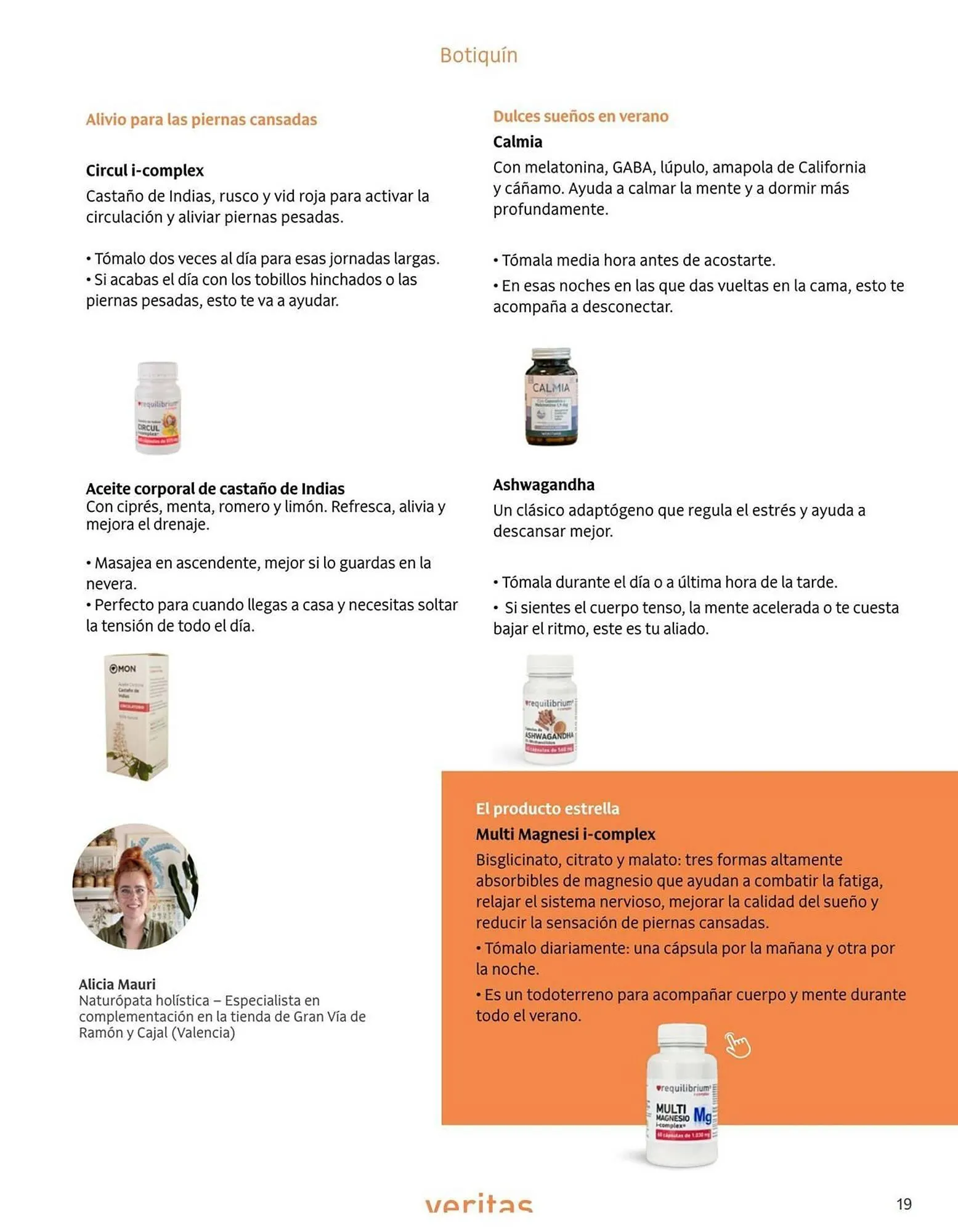 Catálogo de Folleto Veritas 1 de julio al 31 de agosto 2025 - Página 19