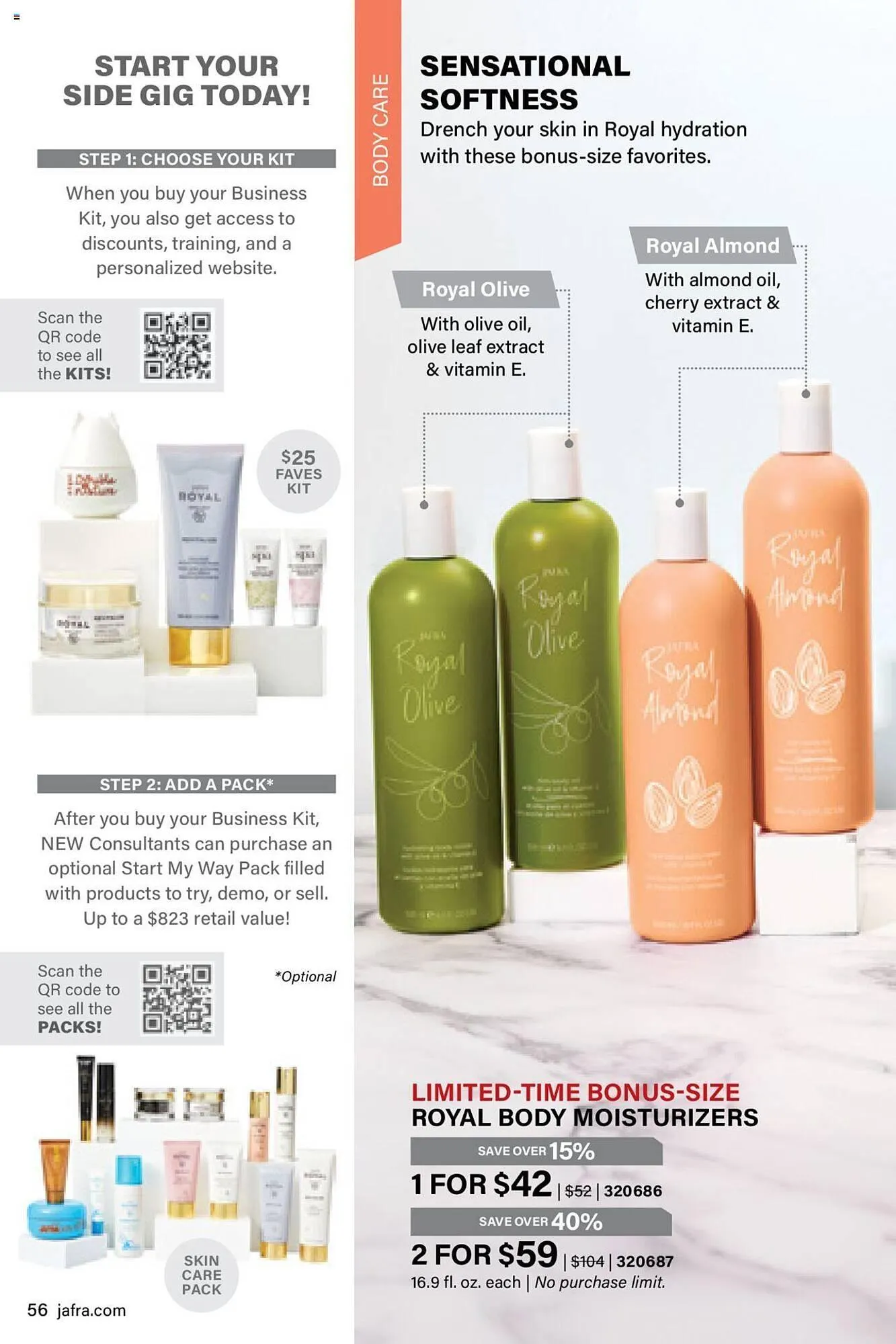 Catálogo de Folleto JAFRA 1 de agosto al 31 de agosto 2024 - Página 56