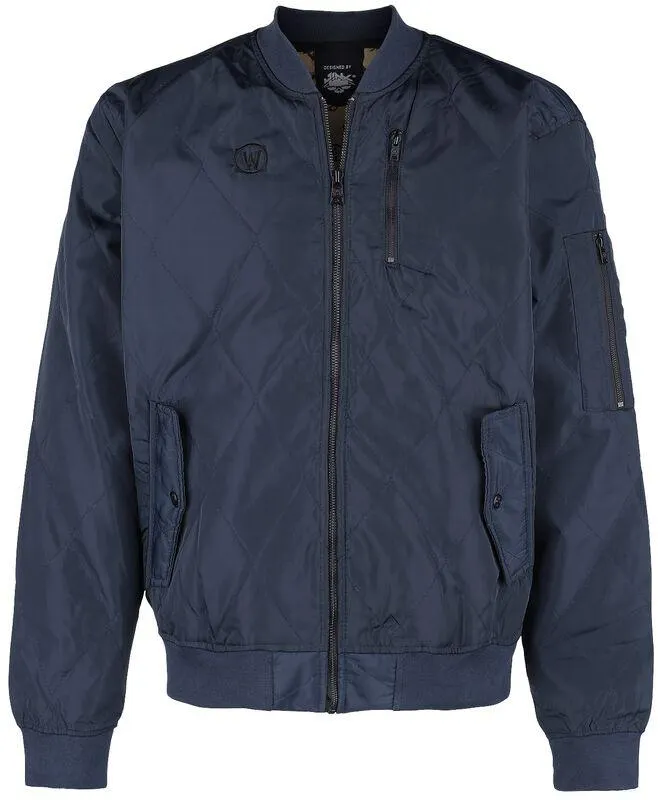 "Shadowlands - Logo" Chaqueta entre-tiempo Azul marino de World Of Warcraft