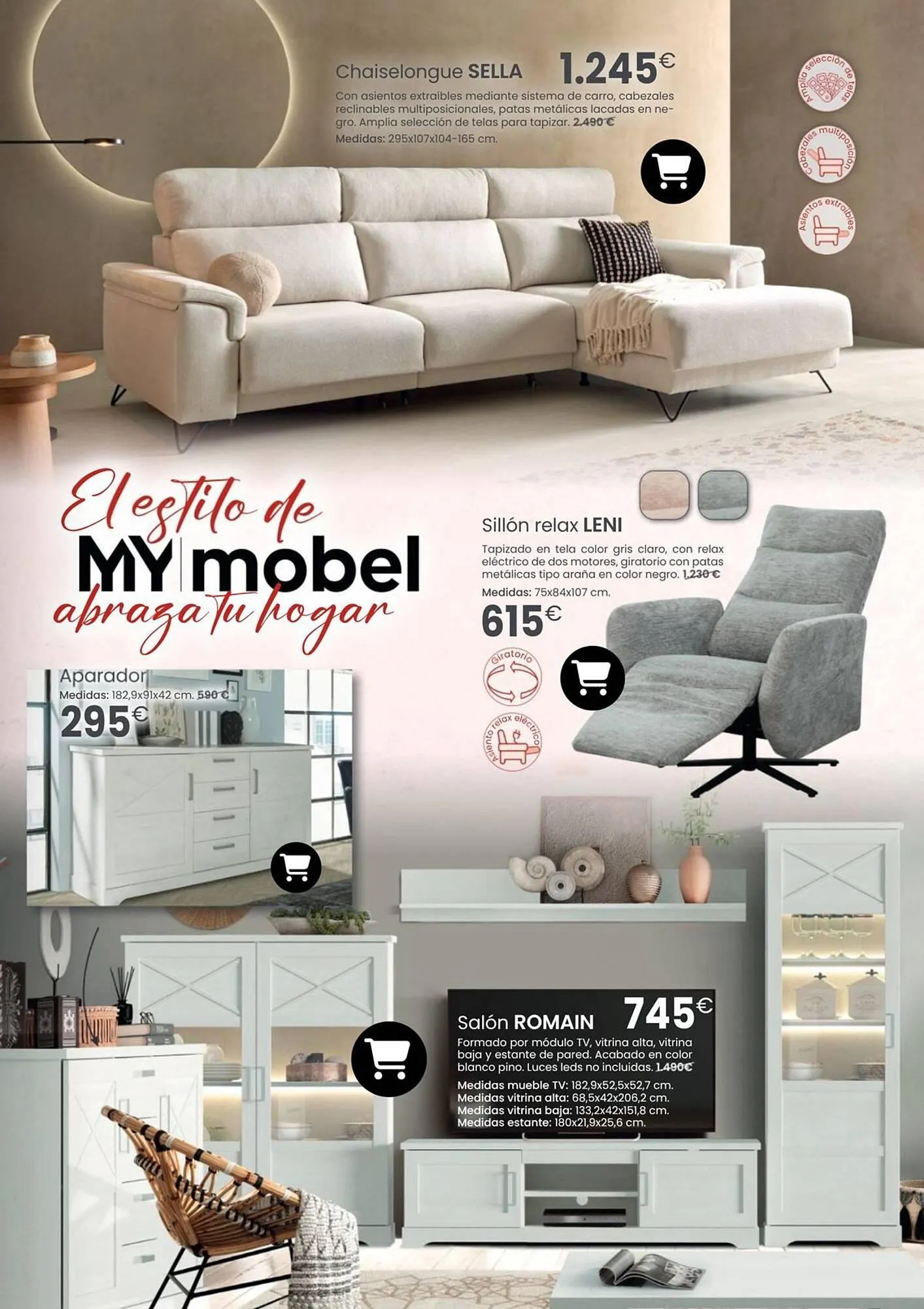 Catálogo de Folleto MyMobel 12 de enero al 28 de febrero 2026 - Página 3