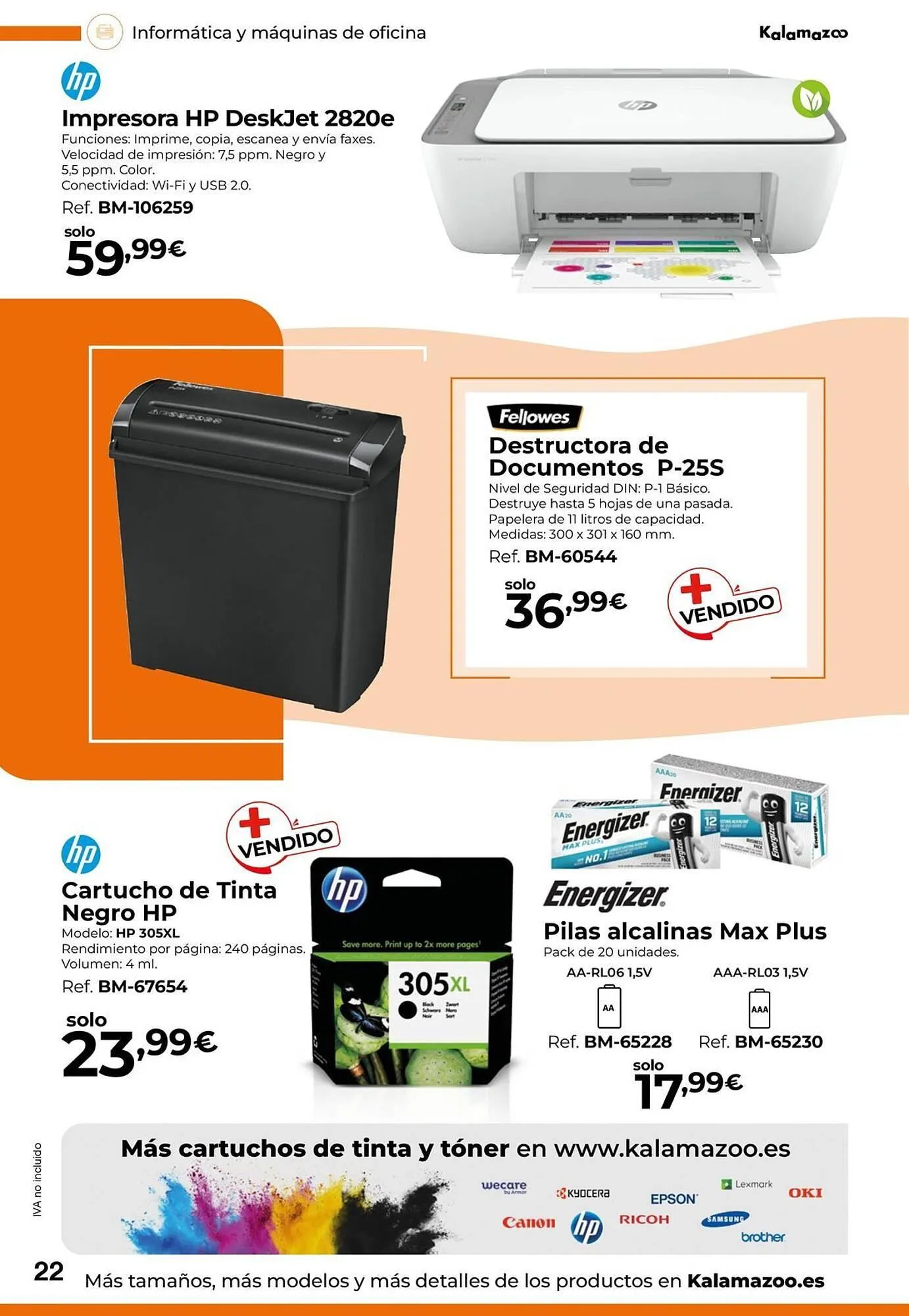 Catálogo de Folleto Staples Kalamazoo 23 de julio al 31 de agosto 2025 - Página 22