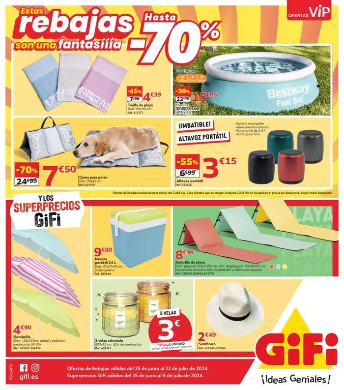 Catálogo de Catálogo GiFi 25 de junio al 22 de julio 2024 - Página 1