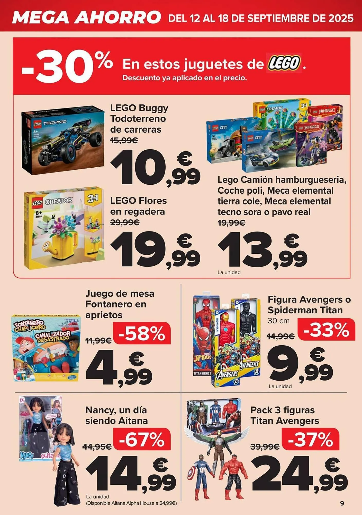 Catálogo de Folleto Carrefour 12 de septiembre al 18 de septiembre 2025 - Página 9