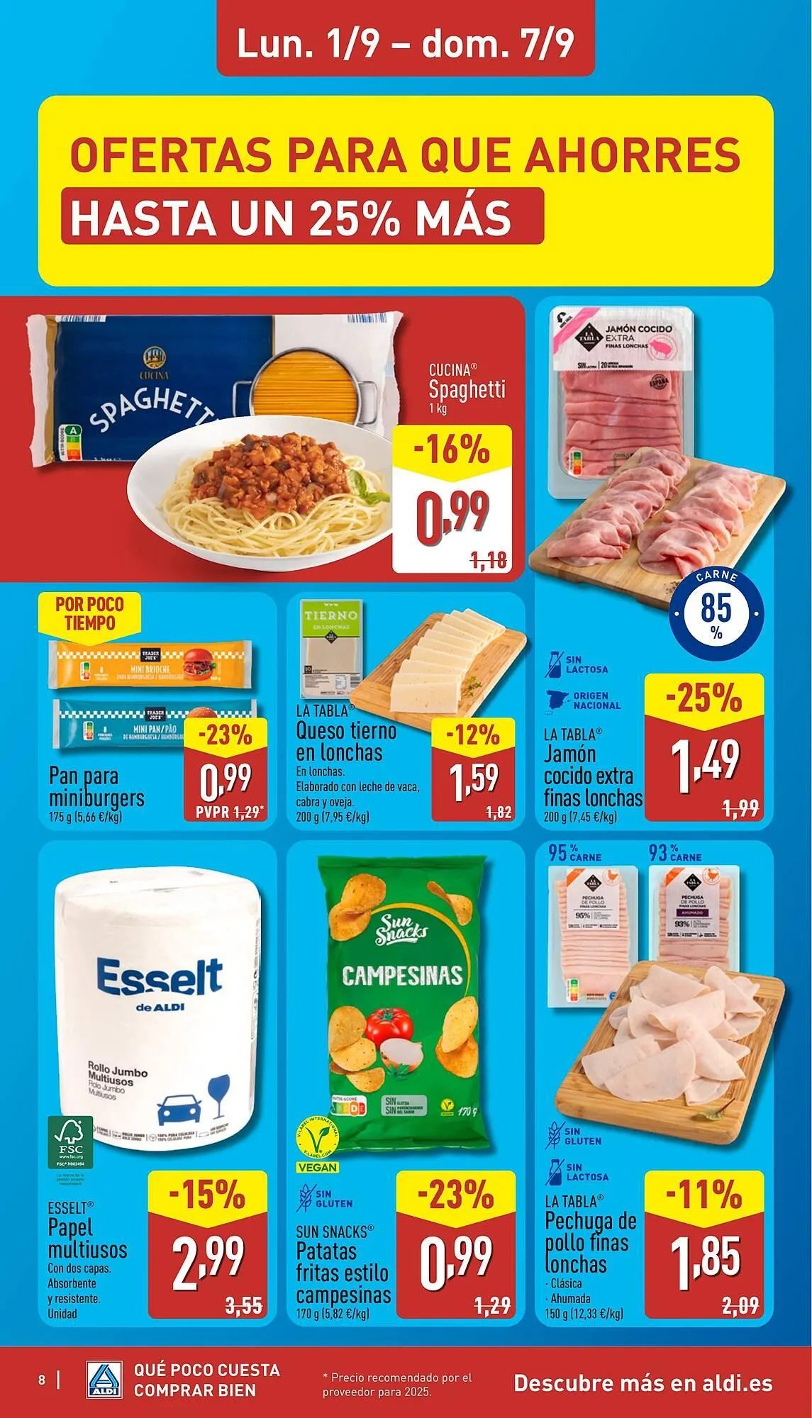 Catálogo de Folleto ALDI 1 de septiembre al 7 de septiembre 2025 - Página 8