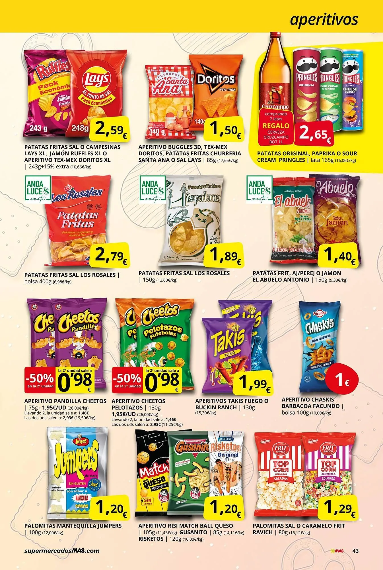 Catálogo de Folleto Supermercados MAS 30 de abril al 28 de mayo 2026 - Página 43