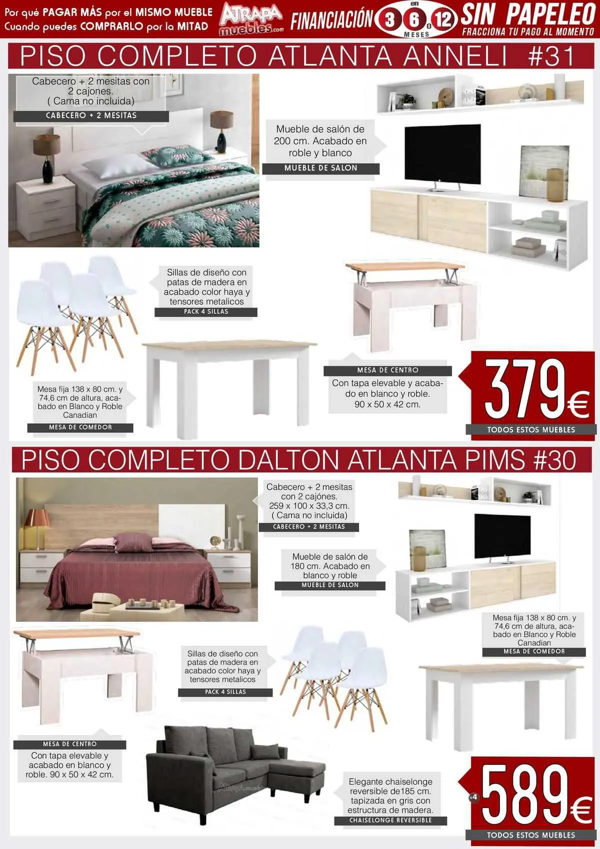Catálogo de ATRAPAmuebles Folleto 28 de agosto al 11 de septiembre 2023 - Página 19