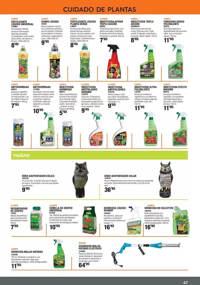 Catálogo de Especial Jardín 22 de marzo al 27 de junio 2025 - Página 47