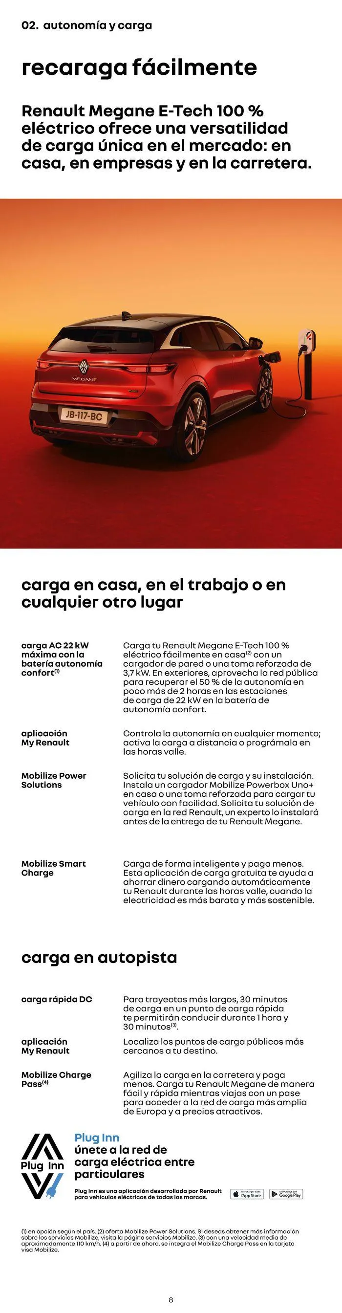 Catálogo de Renault Megane E-Tech 100% Eléctrico 22 de junio al 22 de junio 2025 - Página 8