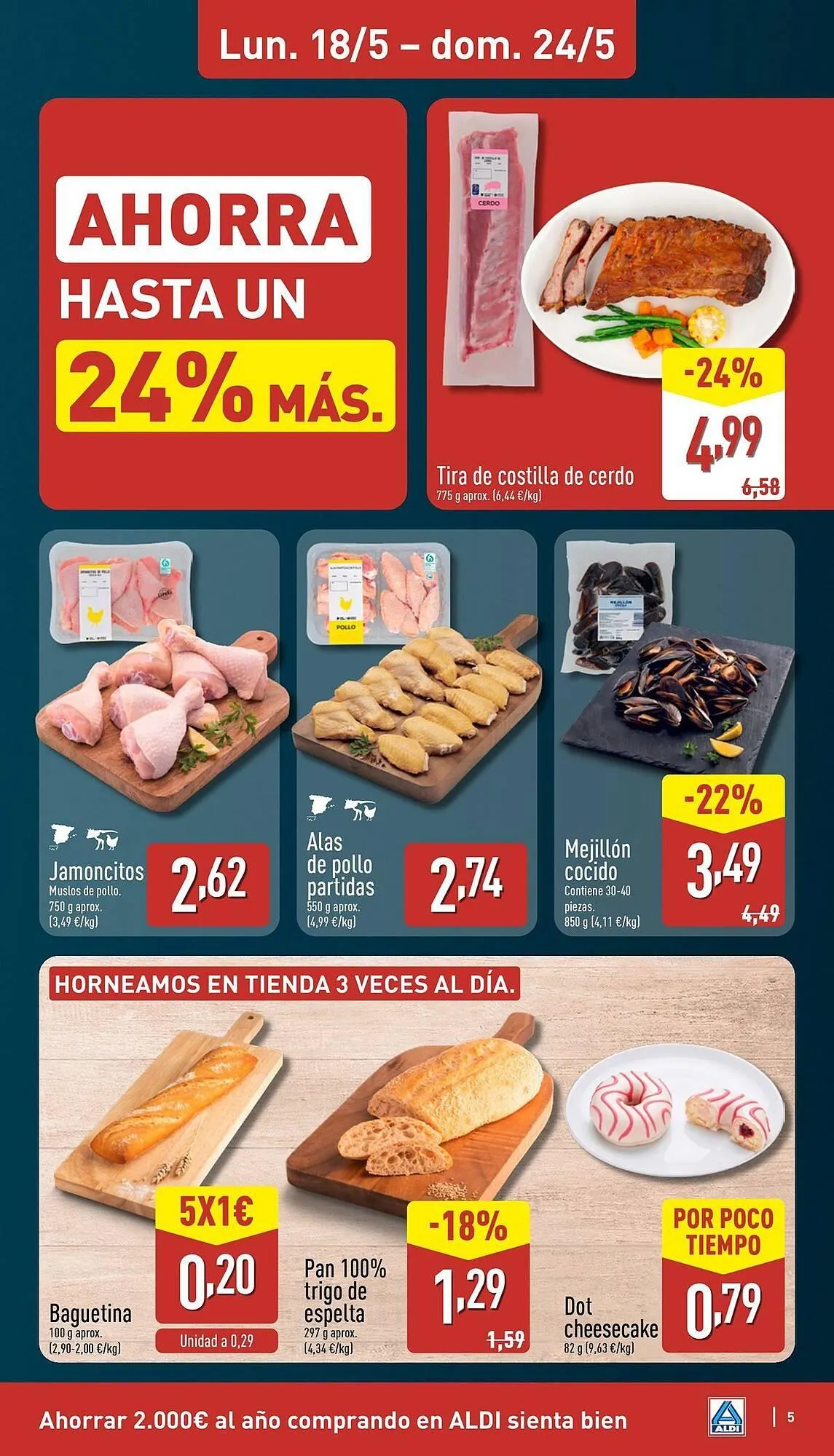 Catálogo de Folleto ALDI 18 de mayo al 24 de mayo 2026 - Página 5