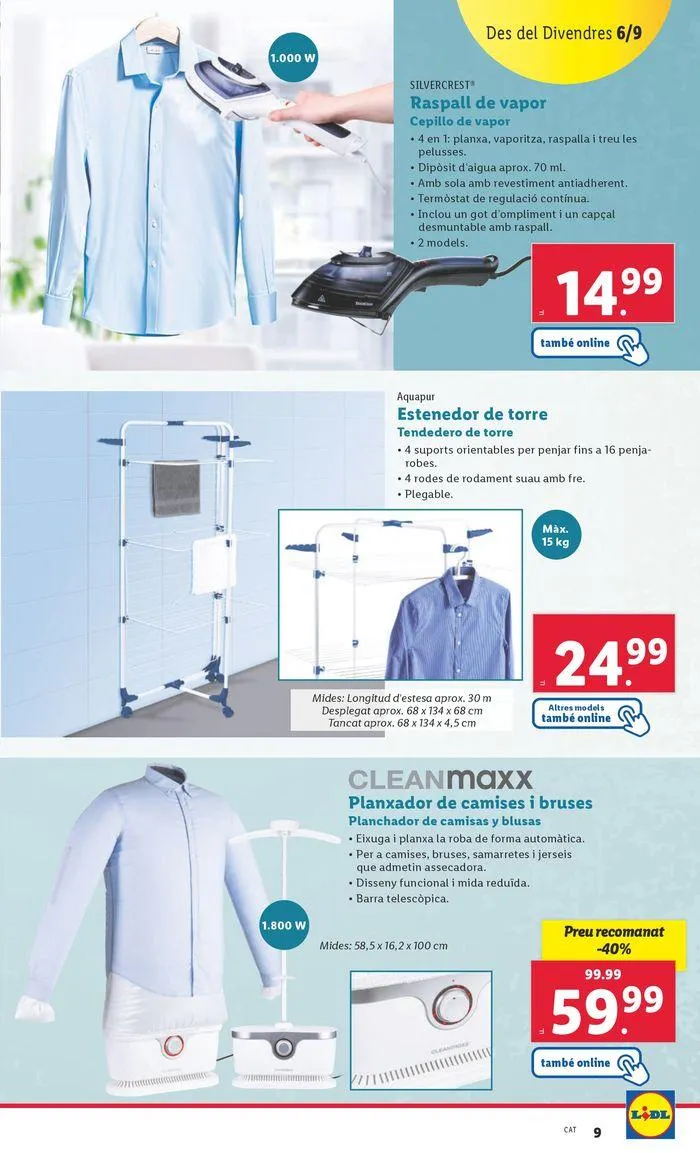 Catálogo de Bazar Lidl 2 de septiembre al 8 de septiembre 2024 - Página 11