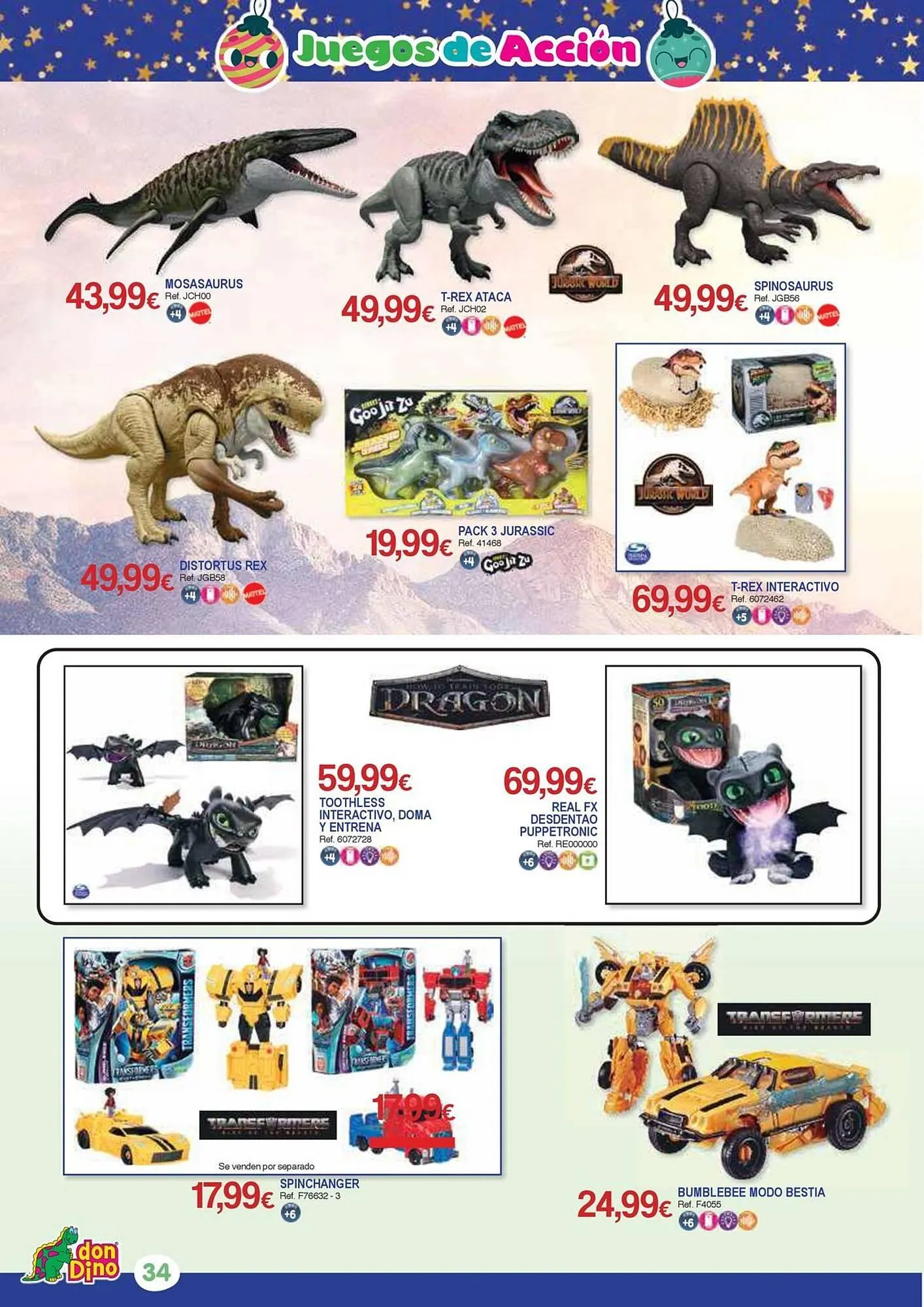 Catálogo de Folleto Juguetes Carrión 29 de octubre al 4 de diciembre 2025 - Página 34