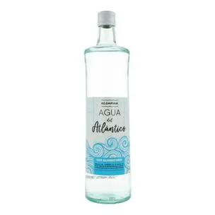 Agua del Altántico Algamar botella cristal 1 litro