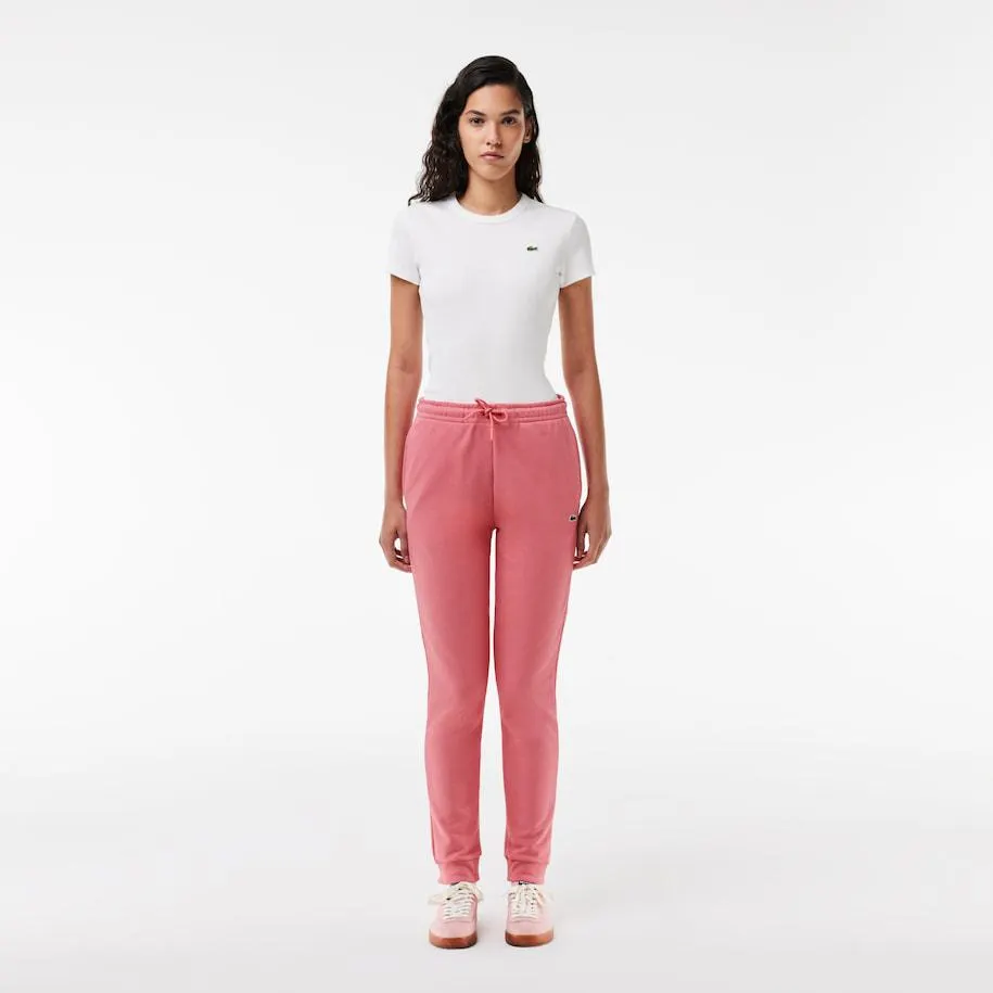 Pantalón de chándal Jogger de mujer Lacoste en felpa sin cepillar