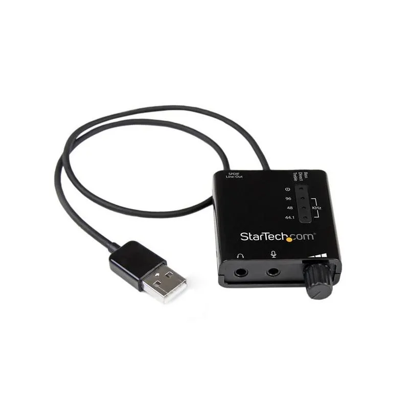STARTECH TARJETA SONIDO ESTEREO USB EXTERNA ADAPTA