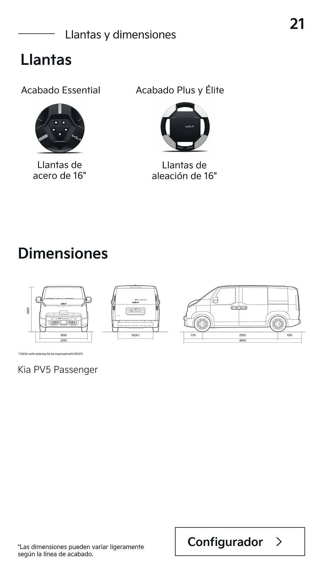 Catálogo de Folleto Kia 24 de febrero al 31 de diciembre 2026 - Página 21