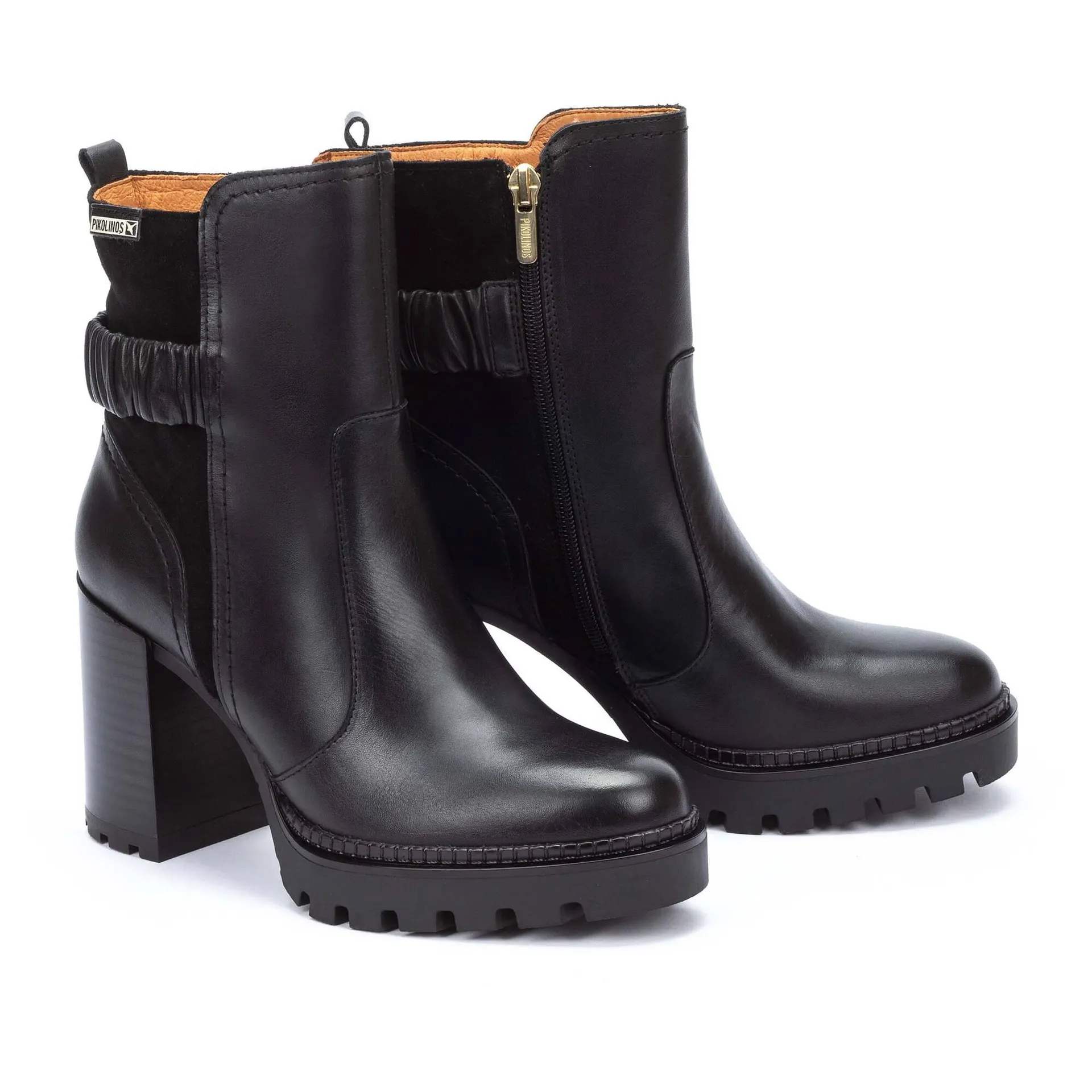 CERVERA botín de mujer con tacón alto y plataforma