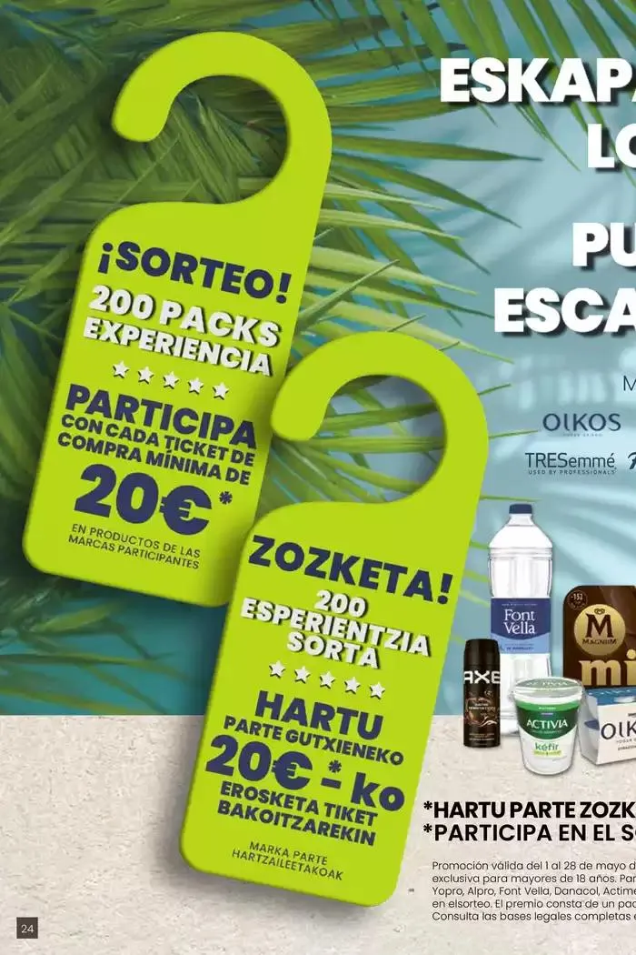Catálogo de AUKERA OFERTA HIPERMERKATUAK EROSKI 2 de mayo al 13 de mayo 2025 - Página 24