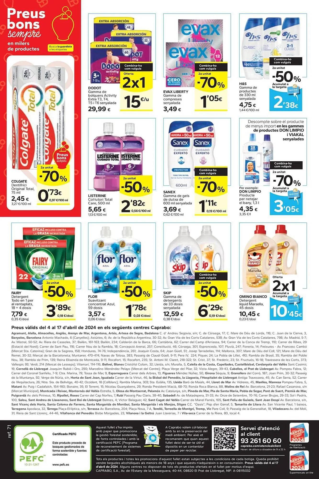 Catálogo de Folleto Caprabo 4 de abril al 17 de abril 2024 - Página 4