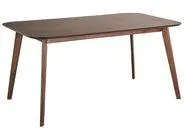 Mesa de comedor EPHRATA Caoba oscura 150 cm 90 cm