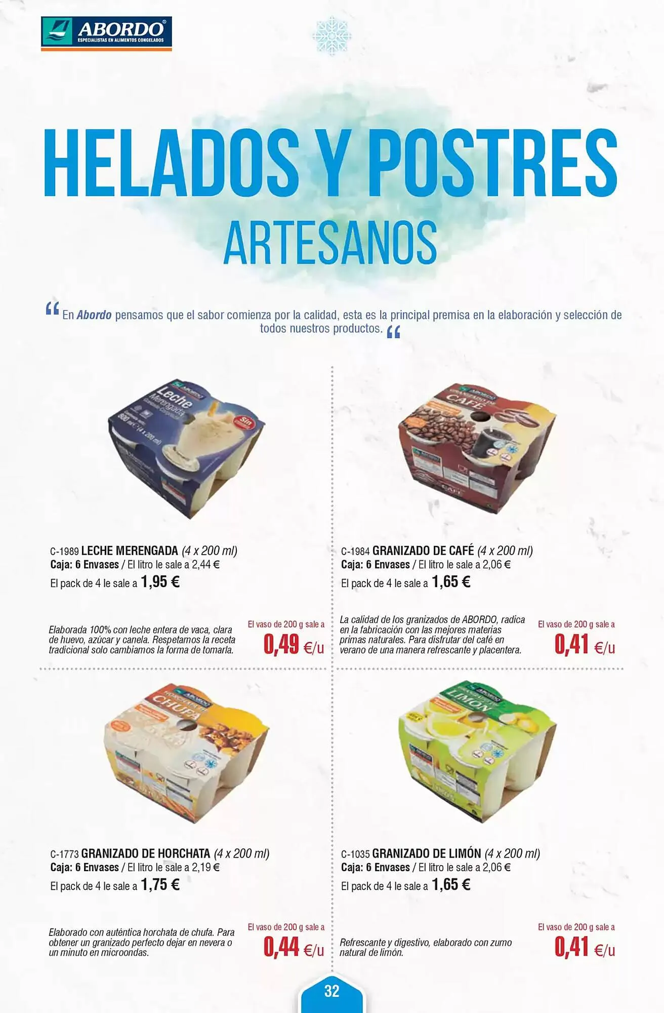 Catálogo de Folleto Abordo 2 de mayo al 31 de mayo 2025 - Página 32