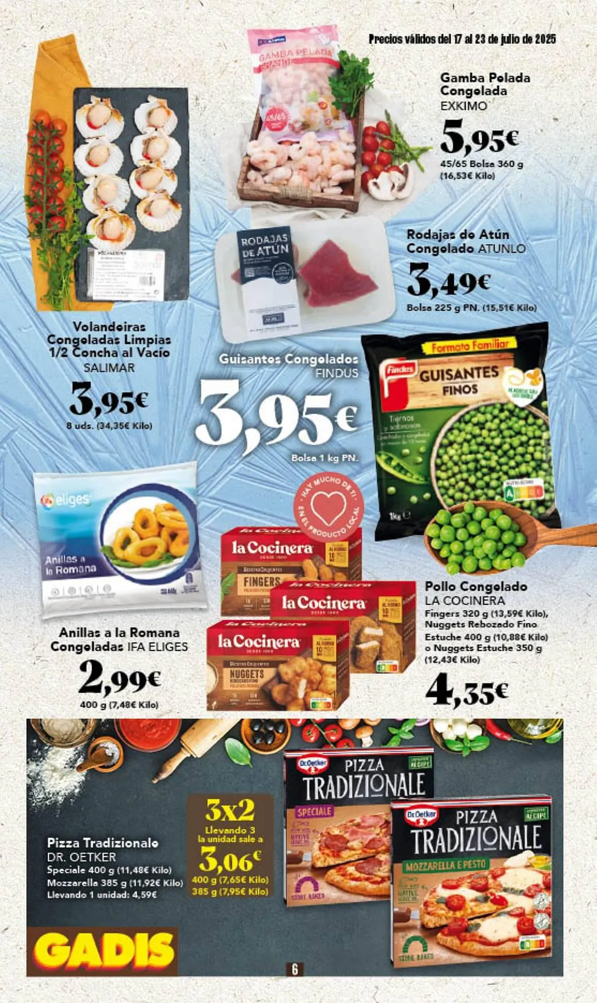 Catálogo de Folleto Gadis 17 de julio al 23 de julio 2025 - Página 6