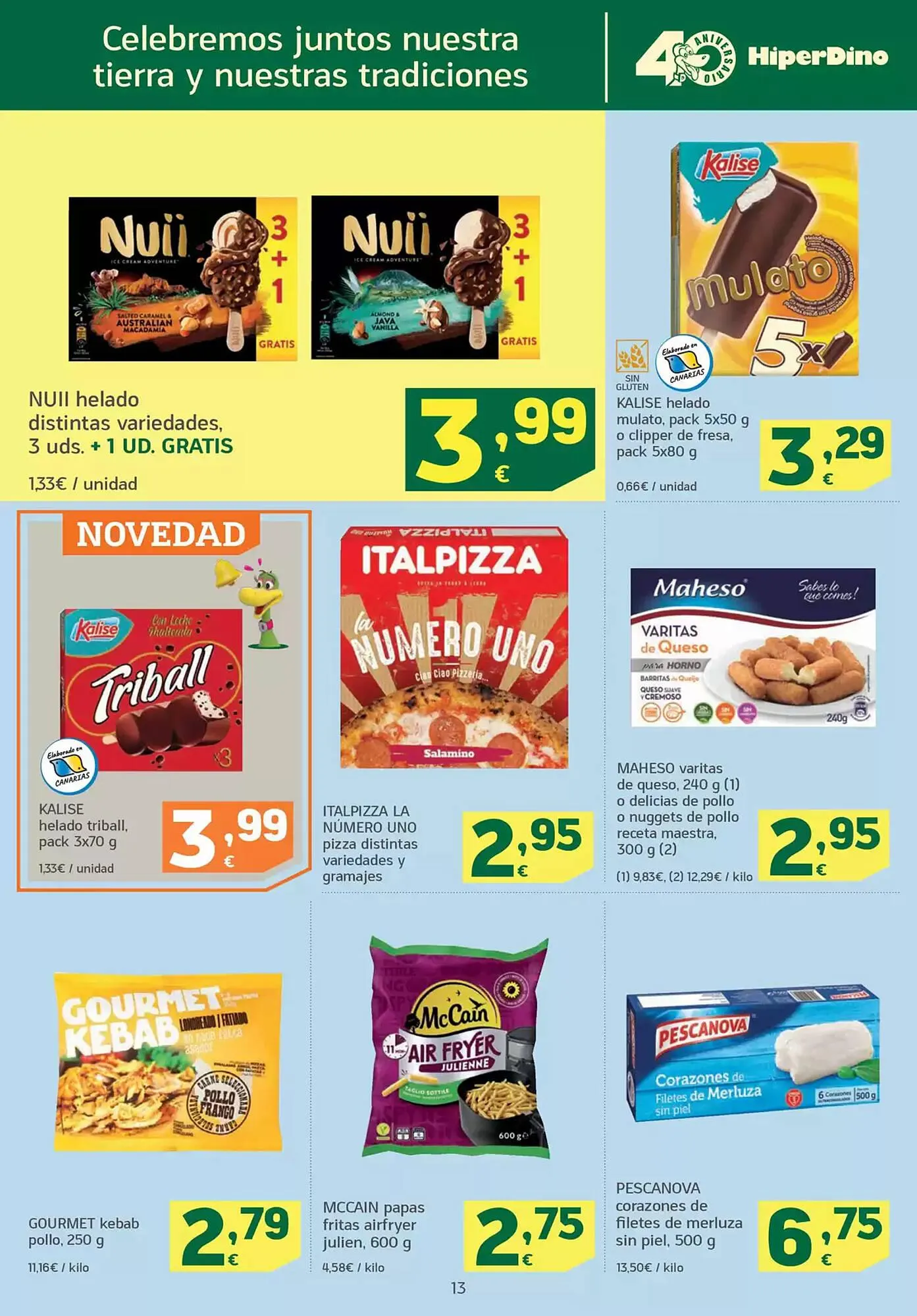 Catálogo de Folleto HiperDino 26 de mayo al 9 de junio 2025 - Página 13
