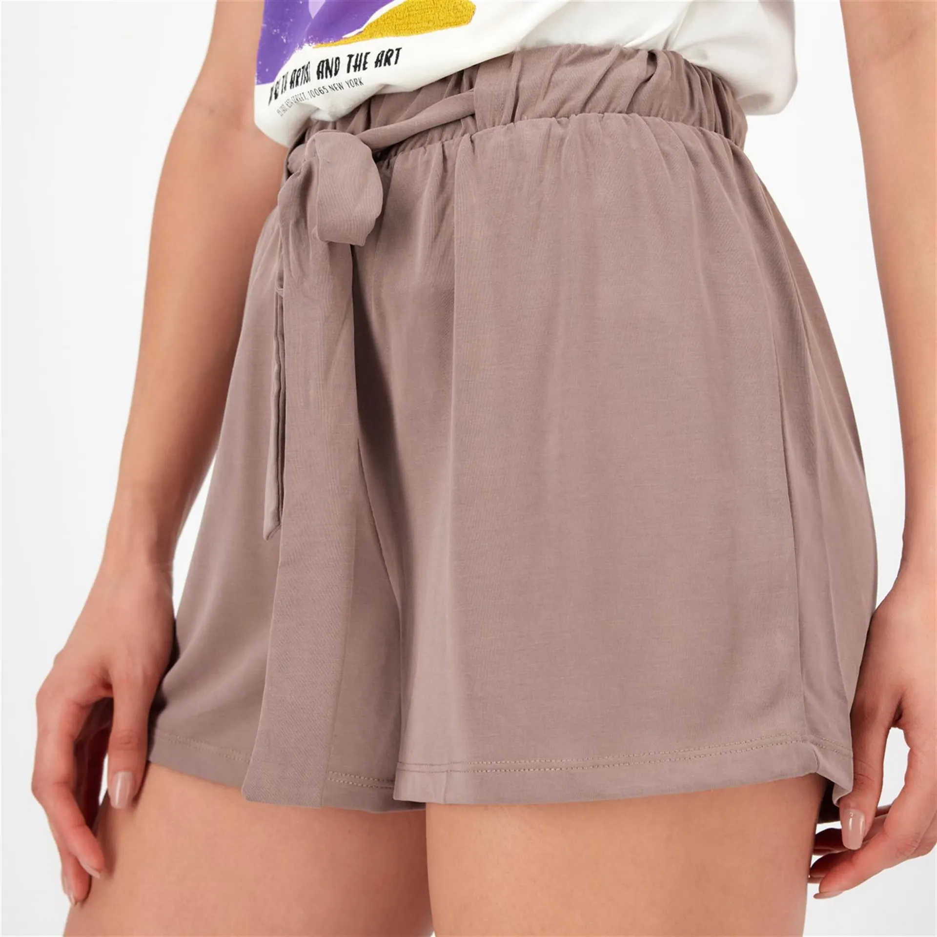 Pantalón Corto Fluido Mujer
