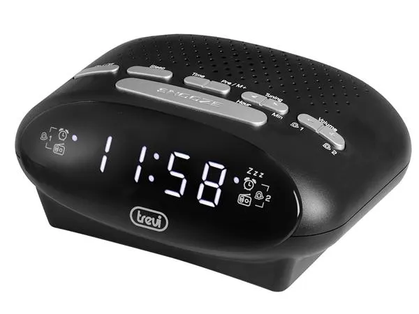RADIO FM DESPERTADOR PLL PANTALLA LED TREVI RC 821 D
