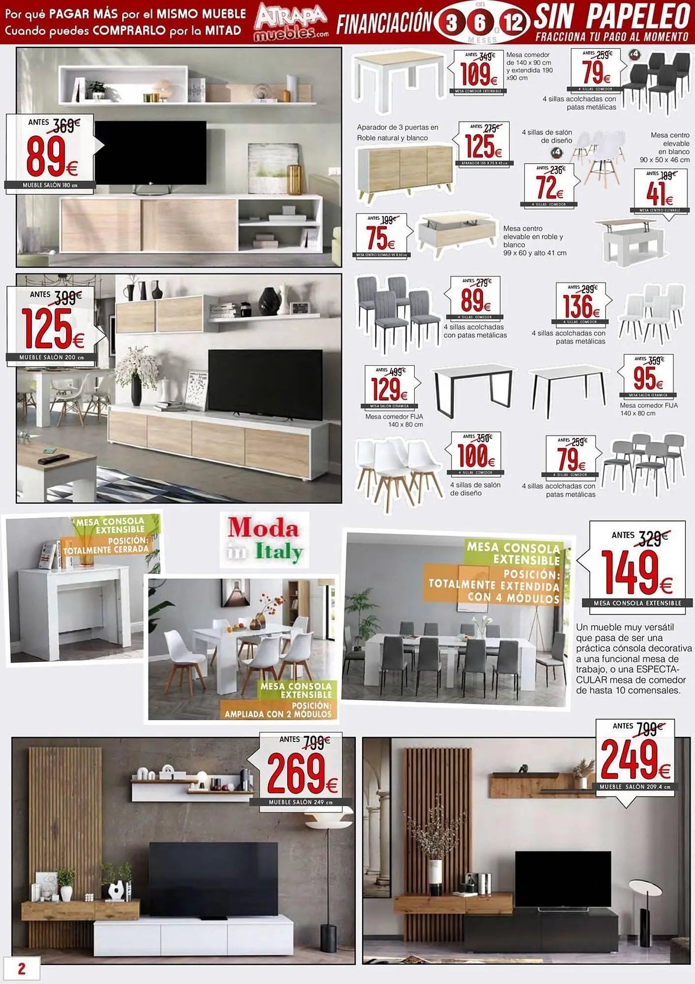 Catálogo de Folleto Atrapamuebles 2 de junio al 30 de junio 2025 - Página 2