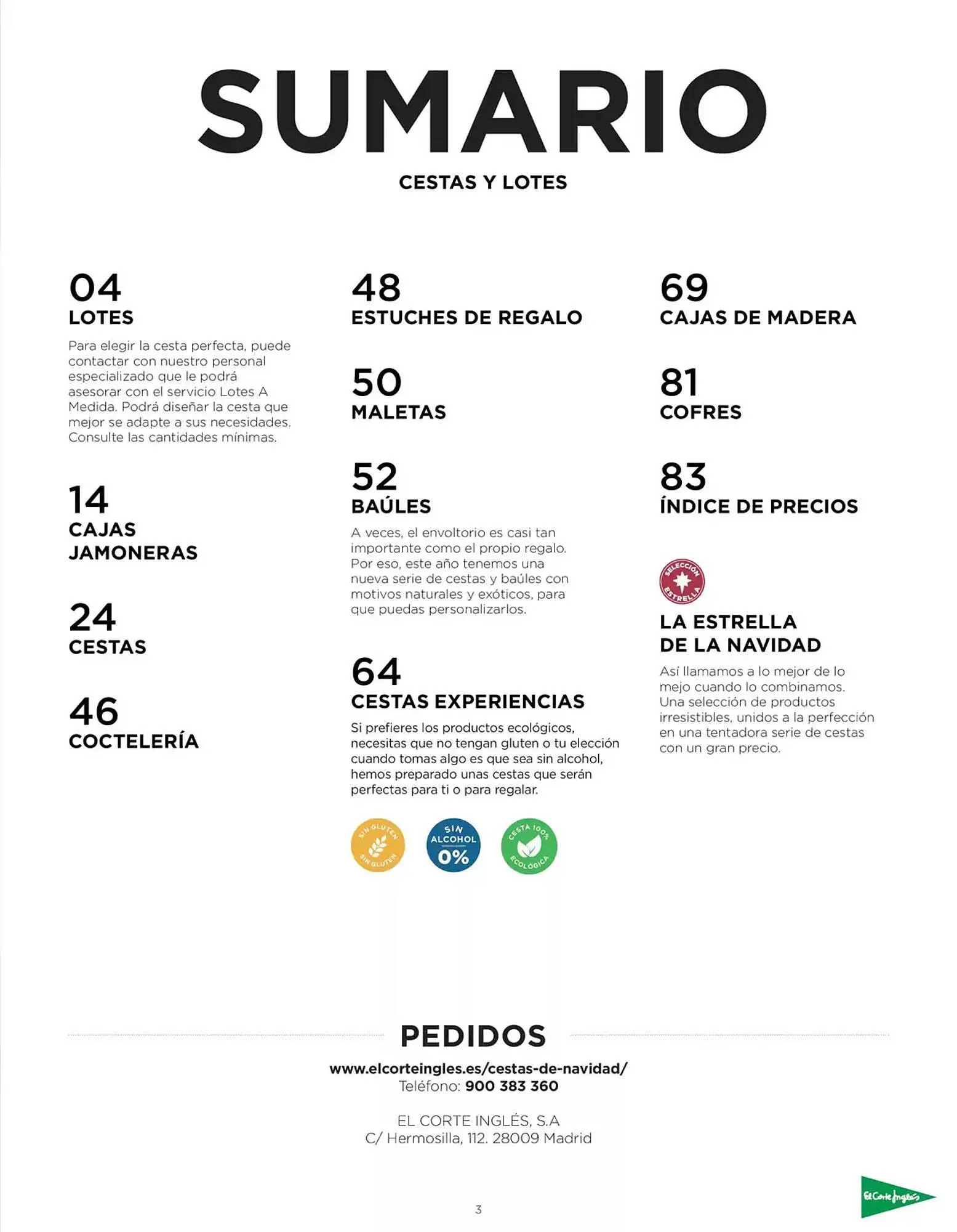 Catálogo de Folleto El Corte Inglés 14 de octubre al 25 de diciembre 2024 - Página 3