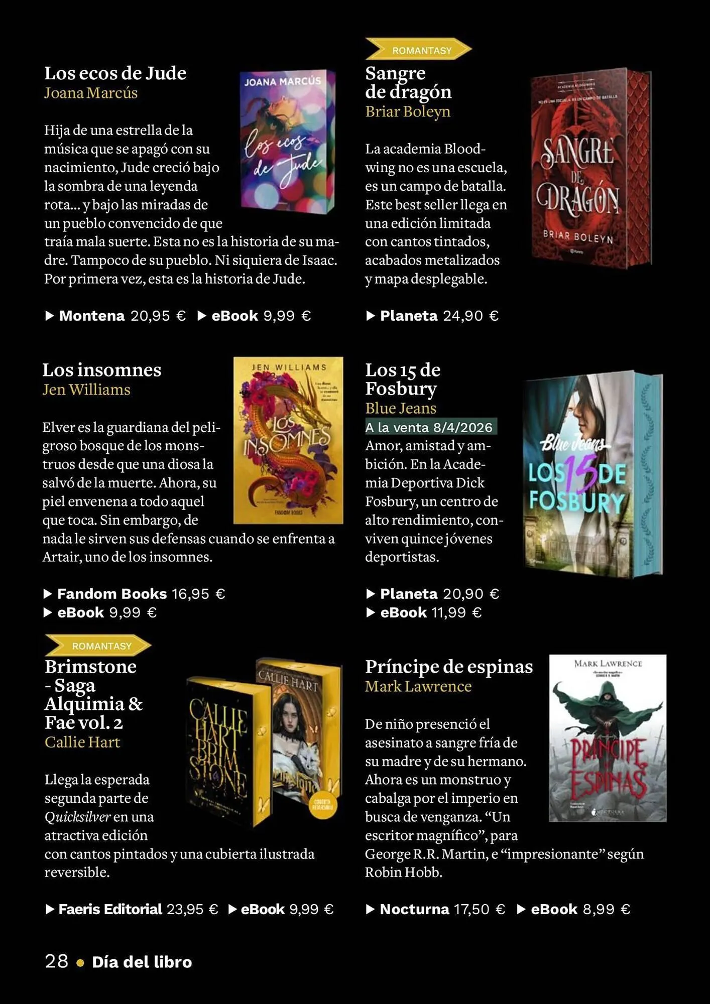 Catálogo de Catálogo Casa del Libro 1 de abril al 22 de abril 2026 - Página 28