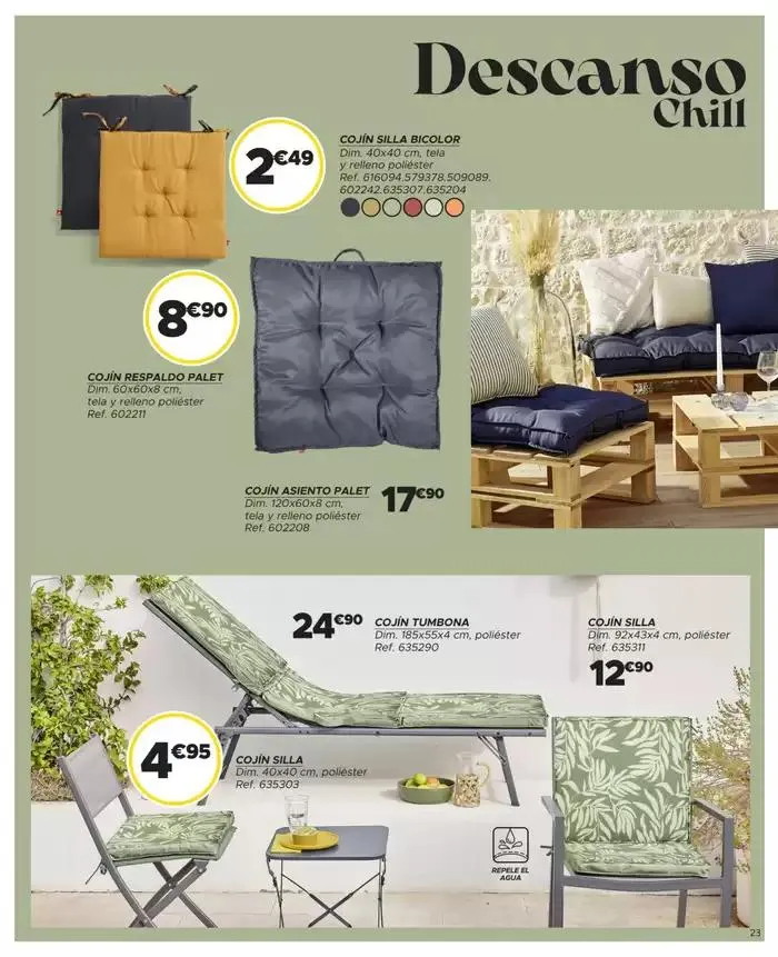 Catálogo de Muebles & deco, ¿cual es tu estilo? 9 de abril al 5 de mayo 2025 - Página 23