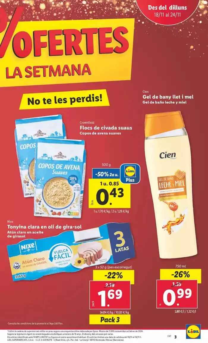 Catálogo de № 1 PRECIO 18 de noviembre al 24 de noviembre 2024 - Página 3