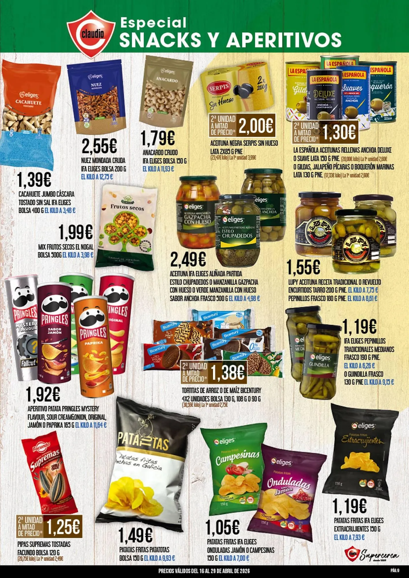 Catálogo de Folleto Claudio 16 de abril al 29 de abril 2026 - Página 9