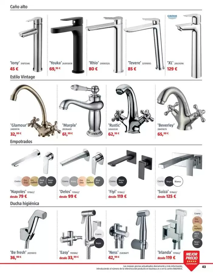 Catálogo de Renueva baños y cocinas 27 de febrero al 25 de marzo 2025 - Página 43