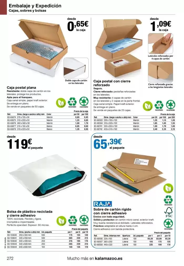 Catálogo de Staples Kalamazoo Catálogo General 9 de enero al 30 de septiembre 2025 - Página 272