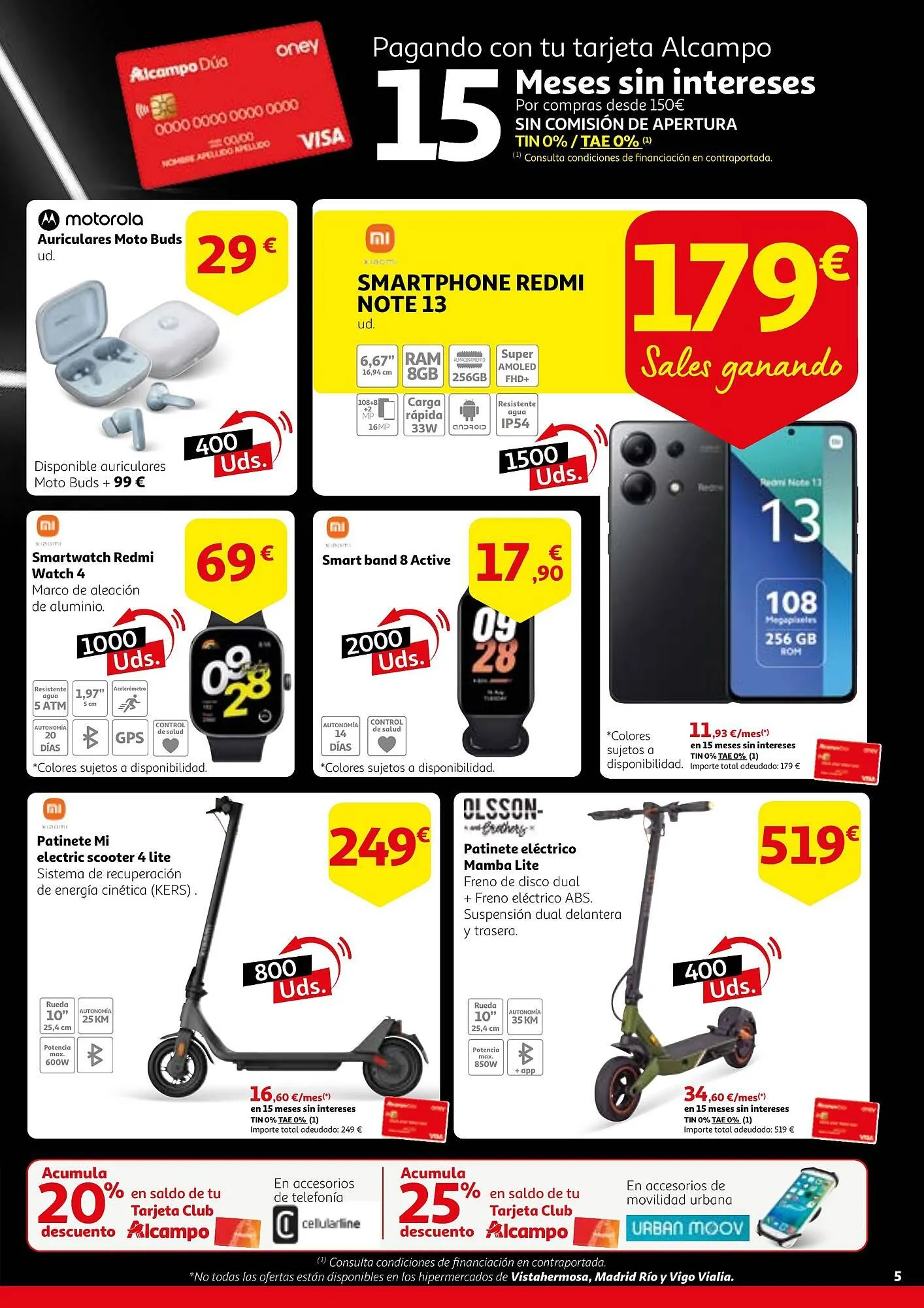 Catálogo de Folleto Alcampo 21 de noviembre al 2 de diciembre 2024 - Página 5