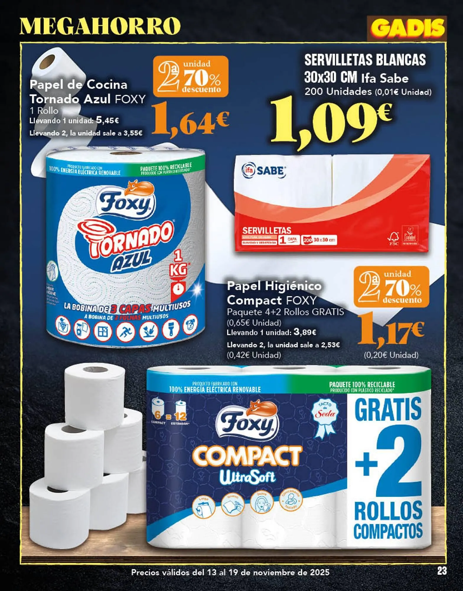 Catálogo de Folleto Gadis 13 de noviembre al 19 de noviembre 2025 - Página 23